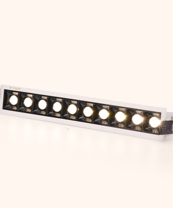 METEOR SL3054 SQ (Recess Low Glare Laser Spot Light -10X2W) - Arraystorm